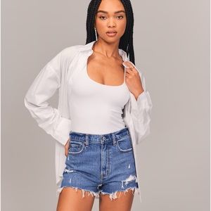 Abercrombie & Fitch Natural Rise Shorts Size 28